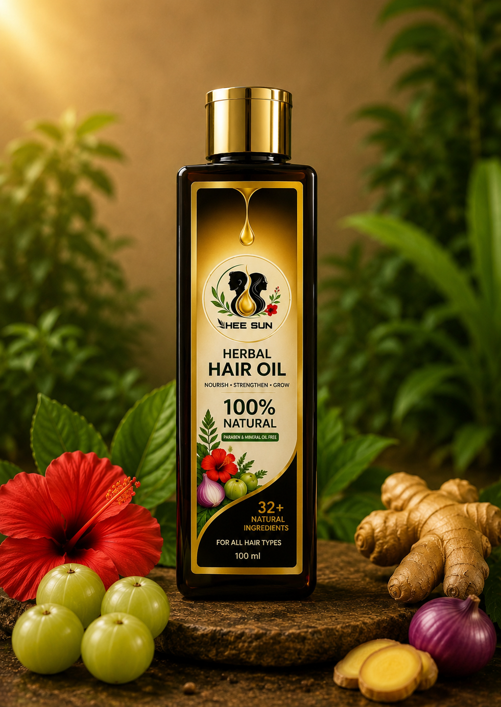 Hee Sun Herbal Hair Oil